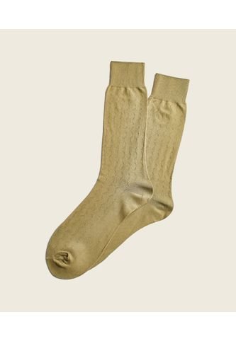 Medias Para Hombre Media Caña Color Café Claro Marca Patprimo #44980141 Patprimo