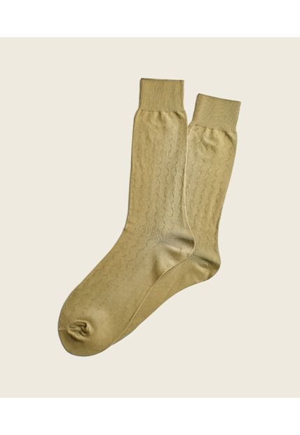 Medias Para Hombre Media Caña Color Café Claro Marca Patprimo #44980141