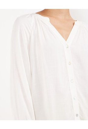 Blusa Para Mujer Manga 3/4 Color Blanco Marca Patprimo #30123270