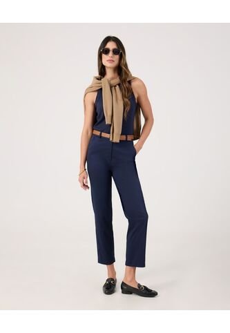 Pantalón Para Mujer Chino Color Azul Marca Patprimo #30072052 Patprimo