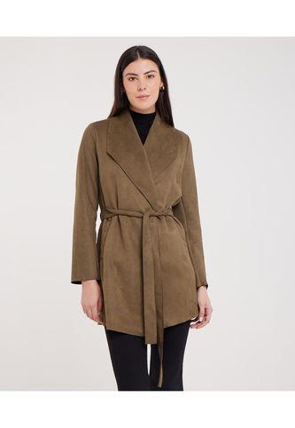 Chaqueta Para Mujer Desestructurada Color Café  Marca Patprimo #30080504 Patprimo