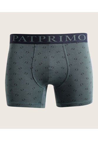 Boxer X1 Para Hombre Filete Medio Color Verde Marca Patprimo #44000411 Patprimo