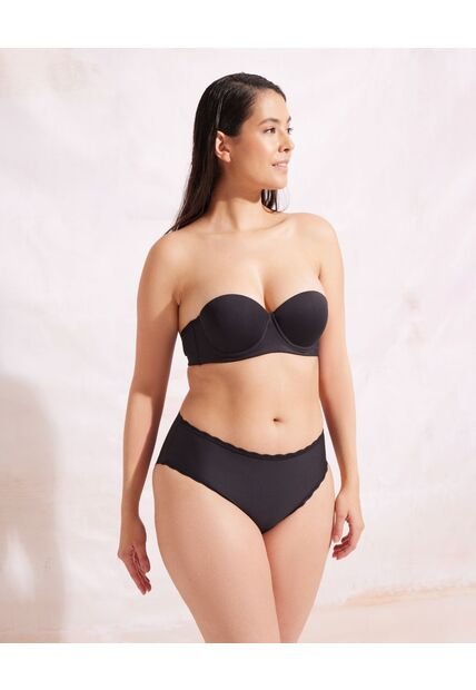 Panty  Para Mujer Clasico Color Negro Marca Patprimo #30800024