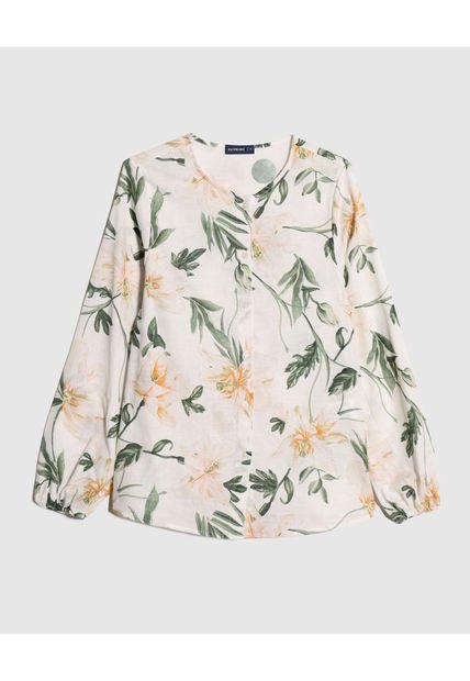 Blusa Para Mujer Manga Larga Color Crema Marca Patprimo #30123469