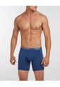 Boxer  Con Bragueta Funcional En Lycra-Algodón X1 Para Hombre Azul Patprimo de Patprimo