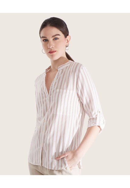 Blusa Para Mujer Manga Larga Color Rosado Marca Patprimo #30122863