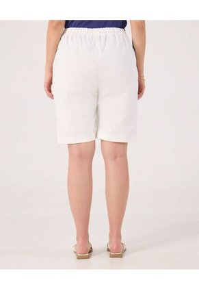 Bermuda Para Mujer Regular Largo Color Blanco Marca Patprimo #14100134