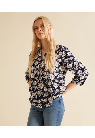 Blusa Para Mujer Manga 3/4 Color Beige Marca Patprimo #30122899 Patprimo