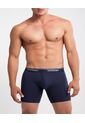 Boxer  Con Bragueta Funcional En Lycra-Algodón X1 Para Hombre Azul Patprimo de Patprimo