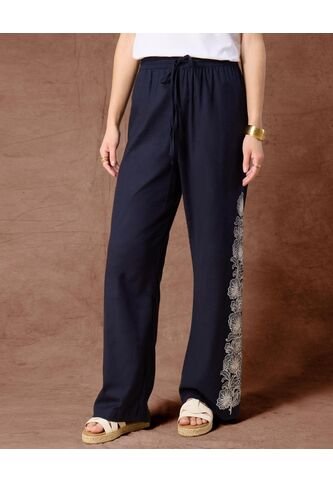 Pantalón  Para Mujer Moda Color Azul Marca Patprimo #30072119 Patprimo