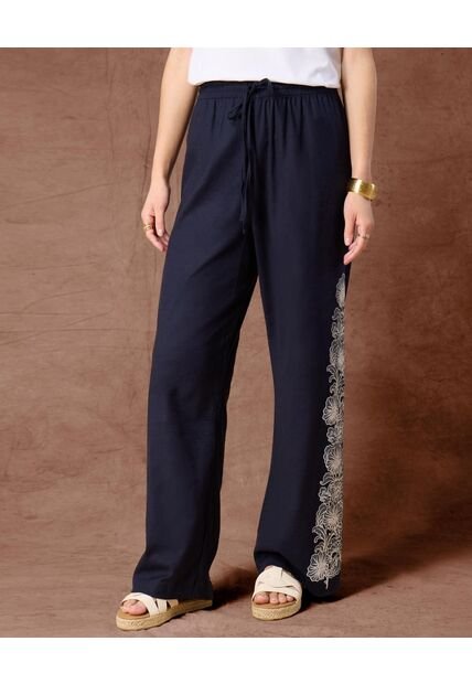 Pantalón  Para Mujer Moda Color Azul Marca Patprimo #30072119