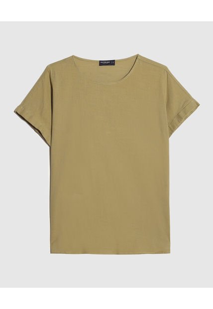 Blusa Para Mujer Manga Corta Color Verde  Marca Patprimo #30123394
