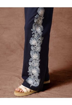 Pantalón  Para Mujer Moda Color Azul Marca Patprimo #30072119