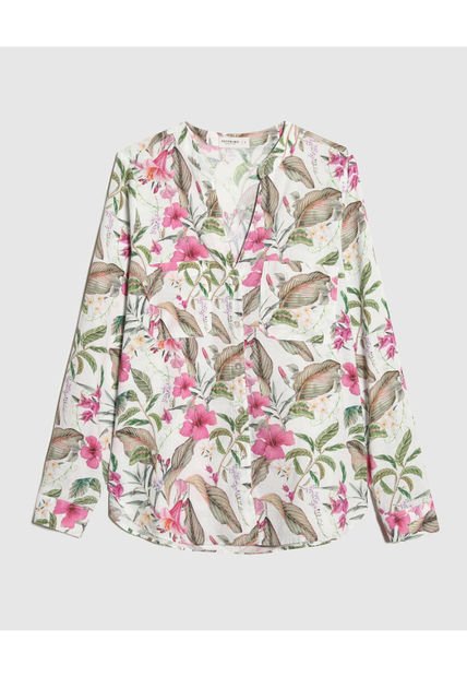 Blusa Para Mujer Manga Larga Color Crudo Marca Patprimo #30123392