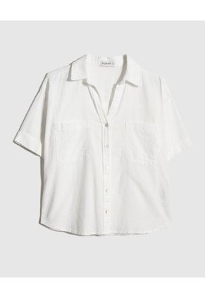 .Camisa Para Mujer M/L Patprimo En Color Blanco #30010662