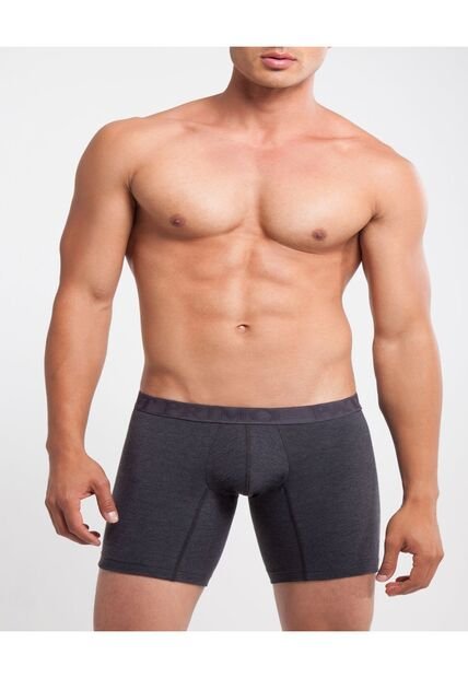Boxer  De Diseño Clásico En Lycra-Algodón X1 Para Hombre Negro Patprimo