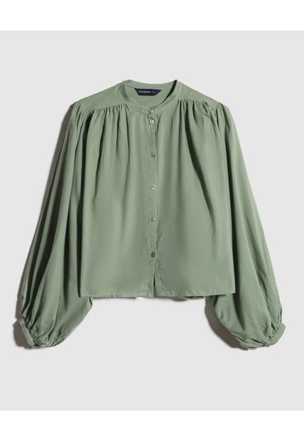 Blusa Para Mujer Manga Larga Color Verde  Marca Patprimo #30123430