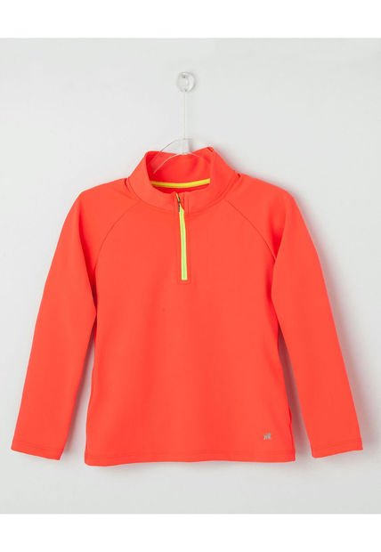 Buzo Para Niña Cuello Alto O Cuello Tortuga Color Naranja Marca Patprimo #86060012