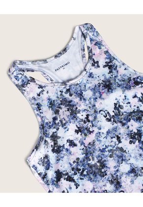 Camiseta Para Niña Manga Sisa Color Azul Claro Marca Patprimo #86090331