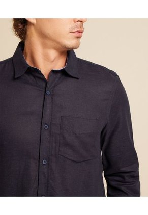 Camisa Hombre Patprimo M/L Azul Viscosa 44012767-51897