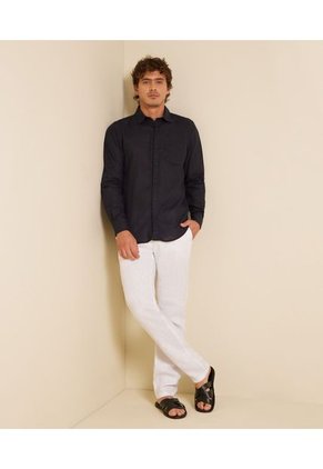 Camisa Hombre Patprimo M/L Azul Viscosa 44012767-51897