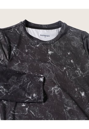 Camiseta Para Niño Manga Larga Color Negro Marca Patprimo #66090299