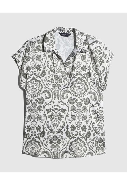 Blusa Para Mujer Manga Corta Color Verde  Marca Patprimo #30123387