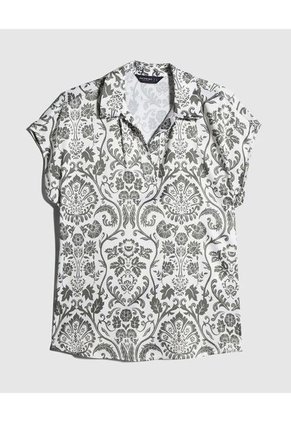 Blusa Para Mujer Manga Corta Color Verde  Marca Patprimo #30123387