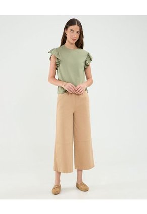 Pantalón Para Mujer Moda Color Café Marca Patprimo #30072010