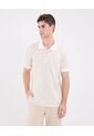 Polo Para Hombre Cuello Tejido Con Bolsillo Color Crema Marca Patprimo #44112741 de Patprimo