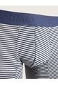 Pantaloncillo Algodón Mini Rayas Preteñido Elástico Expuesto X1 Para Hombre Azul Patprimo de Patprimo