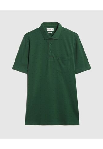 Polo Para Hombre Cuello Maquina Con Bolsillo Color Verde  Marca Patprimo #44112698 Patprimo