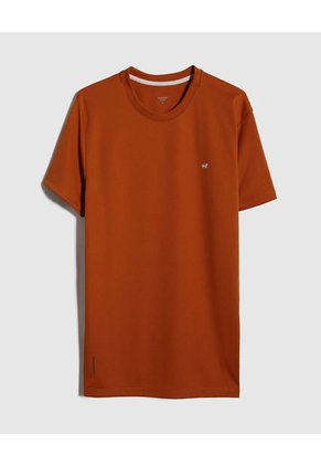Camiseta Para Hombre Manga Corta Cuello Redondo Color Naranja Marca Patprimo #44090880