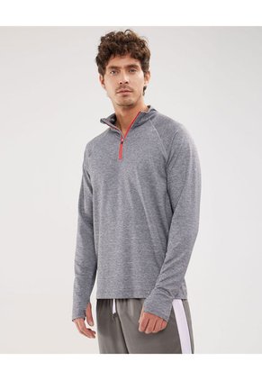 Buzo Para Hombre Cuello Alto O Cuello Tortuga Color Gris  Marca Patprimo #44060294