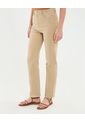 Jean Para Mujer Straight Color Beige Marca Patprimo #30160450 de Patprimo