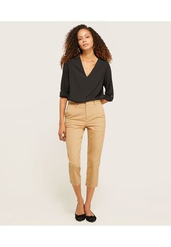 Pantalón Para Mujer Capri Color Beige Marca Patprimo #30071437 Patprimo