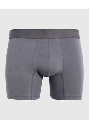 Pantaloncillo X5 Para Hombre Boxer Filete Medio Color Gris Marca Patprimo #44000466