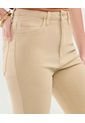 Jean Para Mujer Straight Color Beige Marca Patprimo #30160450 de Patprimo