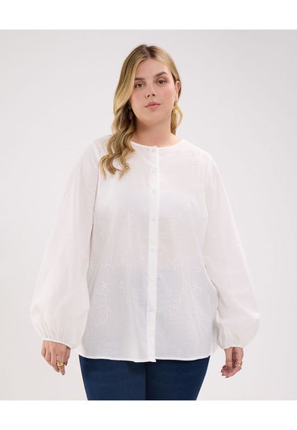 Blusa Para Mujer Manga Larga Color Blanco Marca Patprimo #14121358