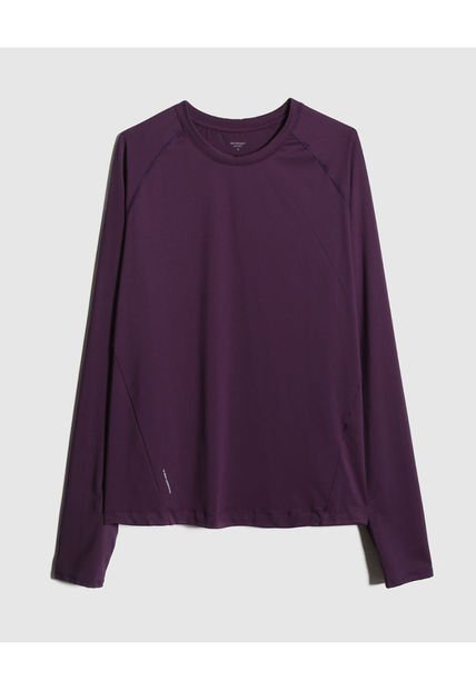 Camiseta Para Hombre Manga Larga Cuello Redondo Color Morado Marca Patprimo #44090862
