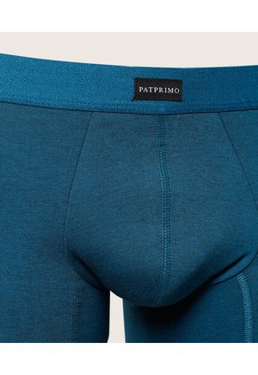 Boxer X1 Para Hombre Filete Medio Color Azul Claro Marca Patprimo #44000432