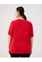 Blusa  Para Mujer Manga Corta Color Rojo Marca Patprimo #14121419 de Patprimo