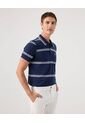 Polo Para Hombre Cuello Tejido Con Bolsillo Color Azul Marca Patprimo #44112748 de Patprimo