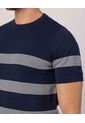 Camiseta  Para Hombre Manga Corta Cuello Redondo Color Azul Marca Patprimo #44090951 de Patprimo