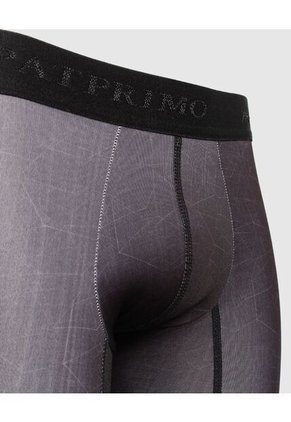 Boxer X2 Para Hombre Fleat Seamer Medio Color Gris Marca Patprimo #44000328