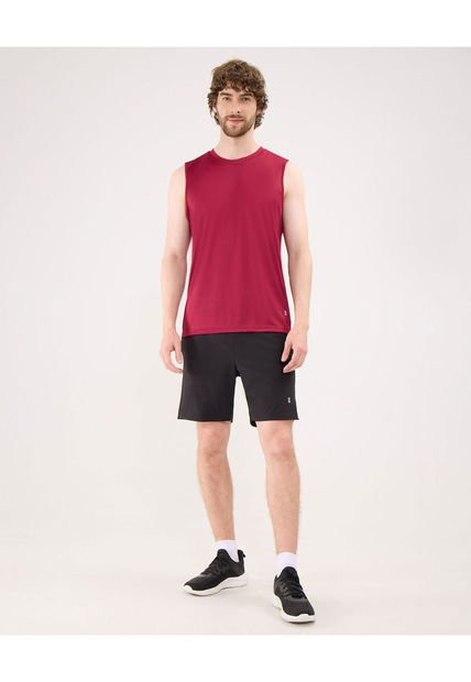 Camiseta Para Hombre Manga Sisa Cuello Redondo Color Vino Marca Patprimo #44090858