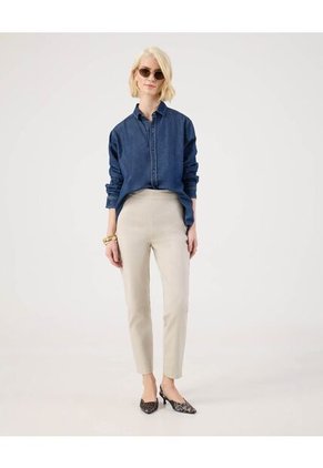 Pantalón Para Mujer Moda Color Crema Marca Patprimo #30072073