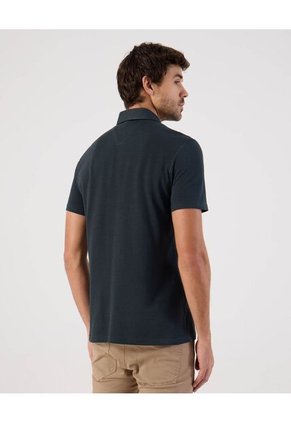 Polo  Para Hombre Cuello Maquina Con Bolsillo Color Verde Marca Patprimo #44117248