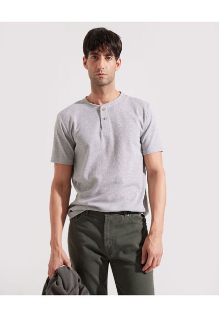 Buzo Para Hombre Zipper Color Gris  Marca Patprimo #44060275