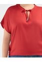 Blusa Para Mujer Manga Corta Color Rojo Marca Patprimo #14121362 de Patprimo